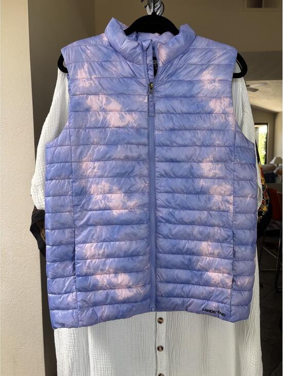 Lands' End Jackets & Blazers - Lands' End Women's Lightweight Puffer Vest XXL